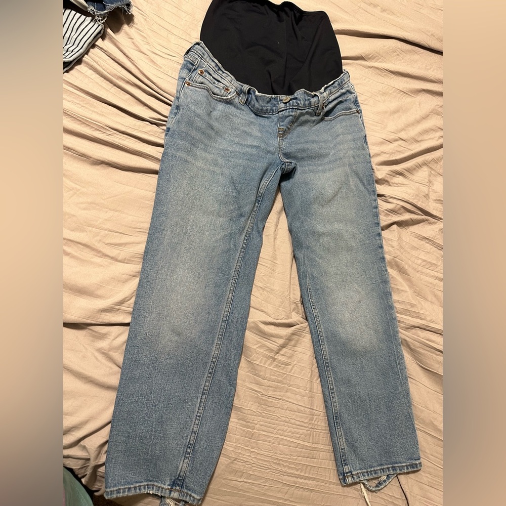 Abercrombie maternity jeans size 27 short